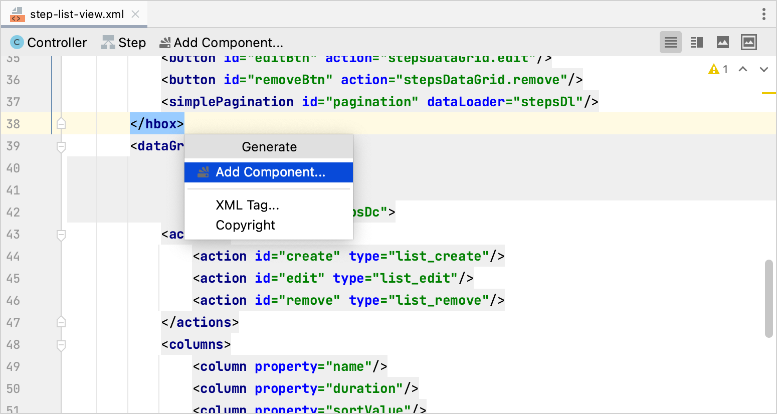 add component method3