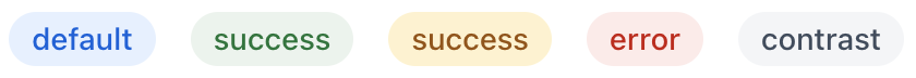 label badge pill