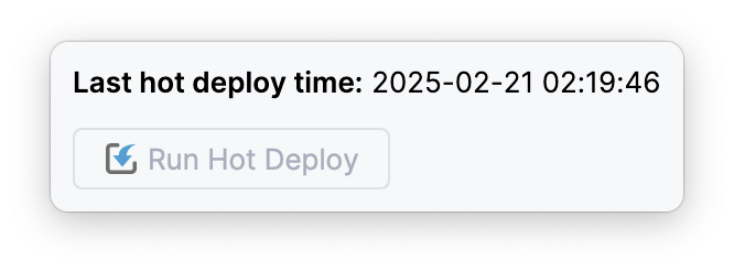 hot deploy ind 4