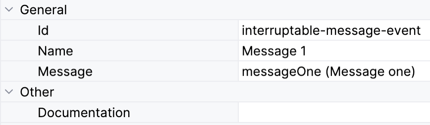 boundary message properties