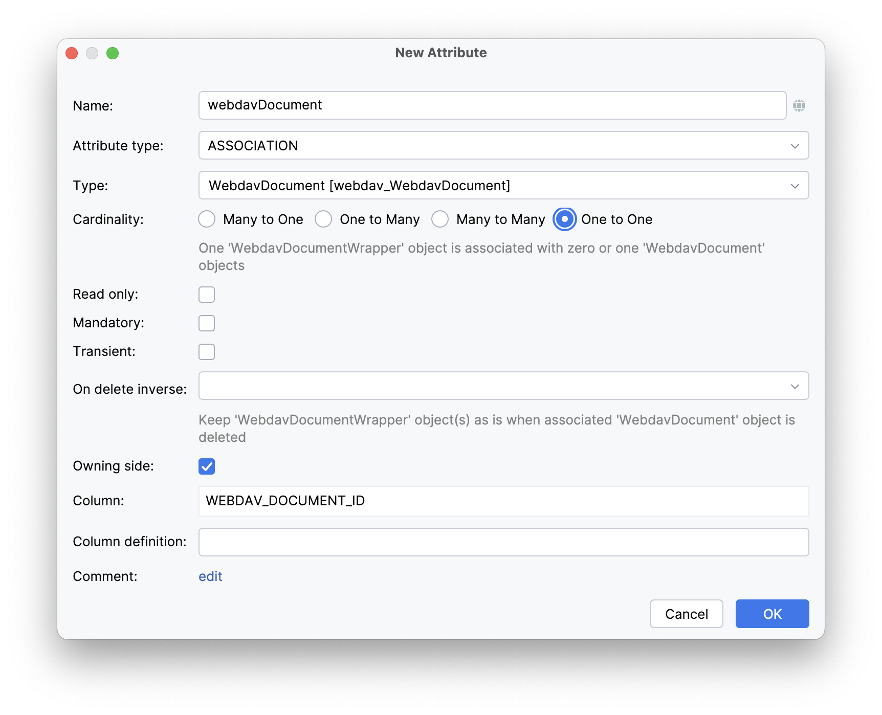 webdav document attr