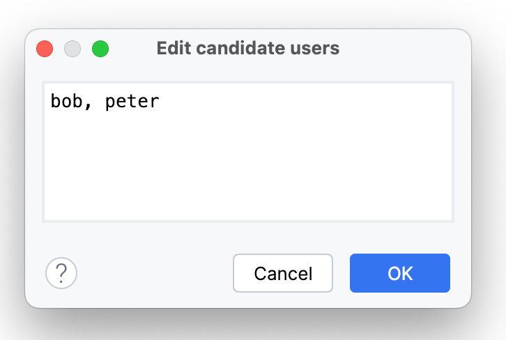 edit candidate users