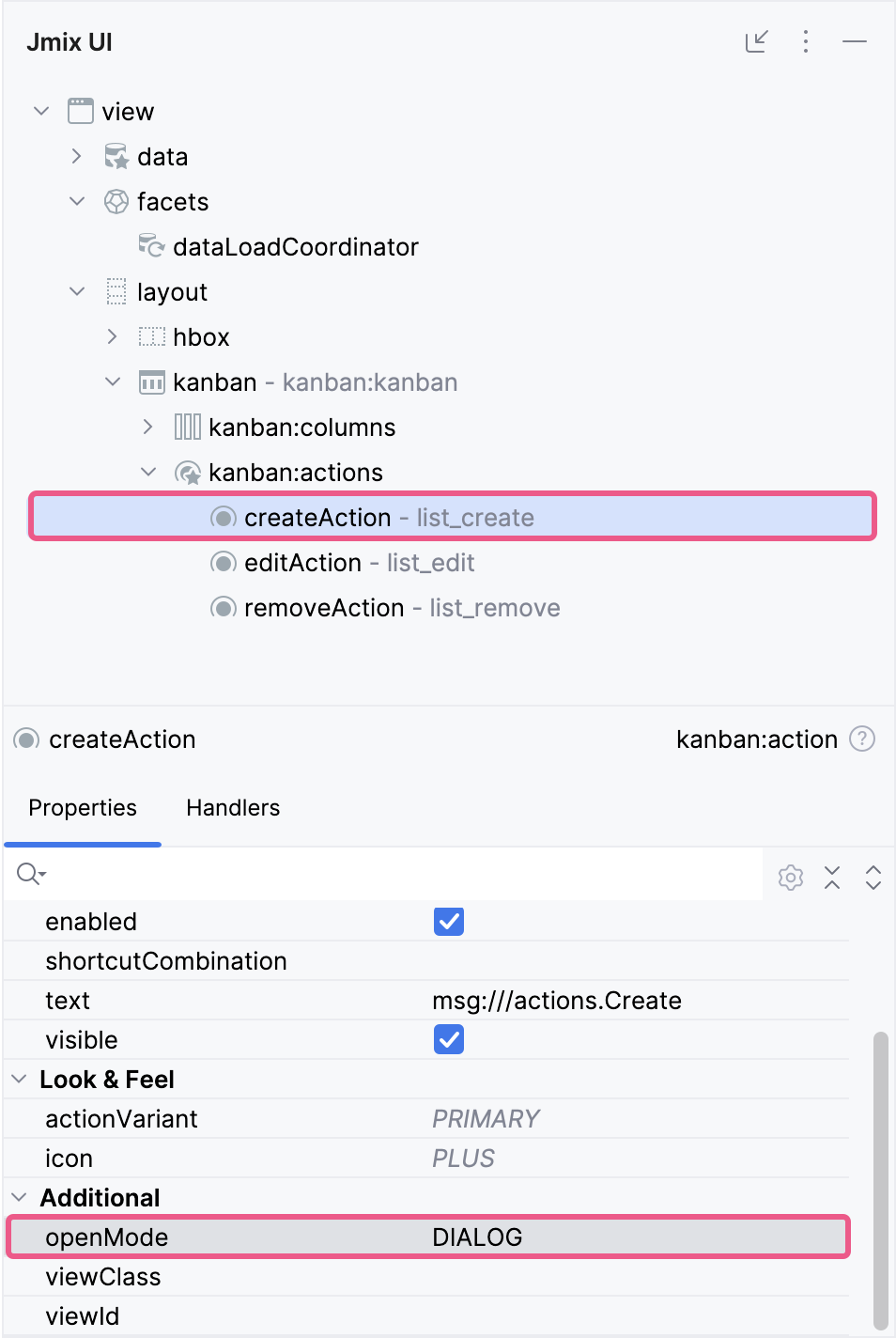 create kanban actions3