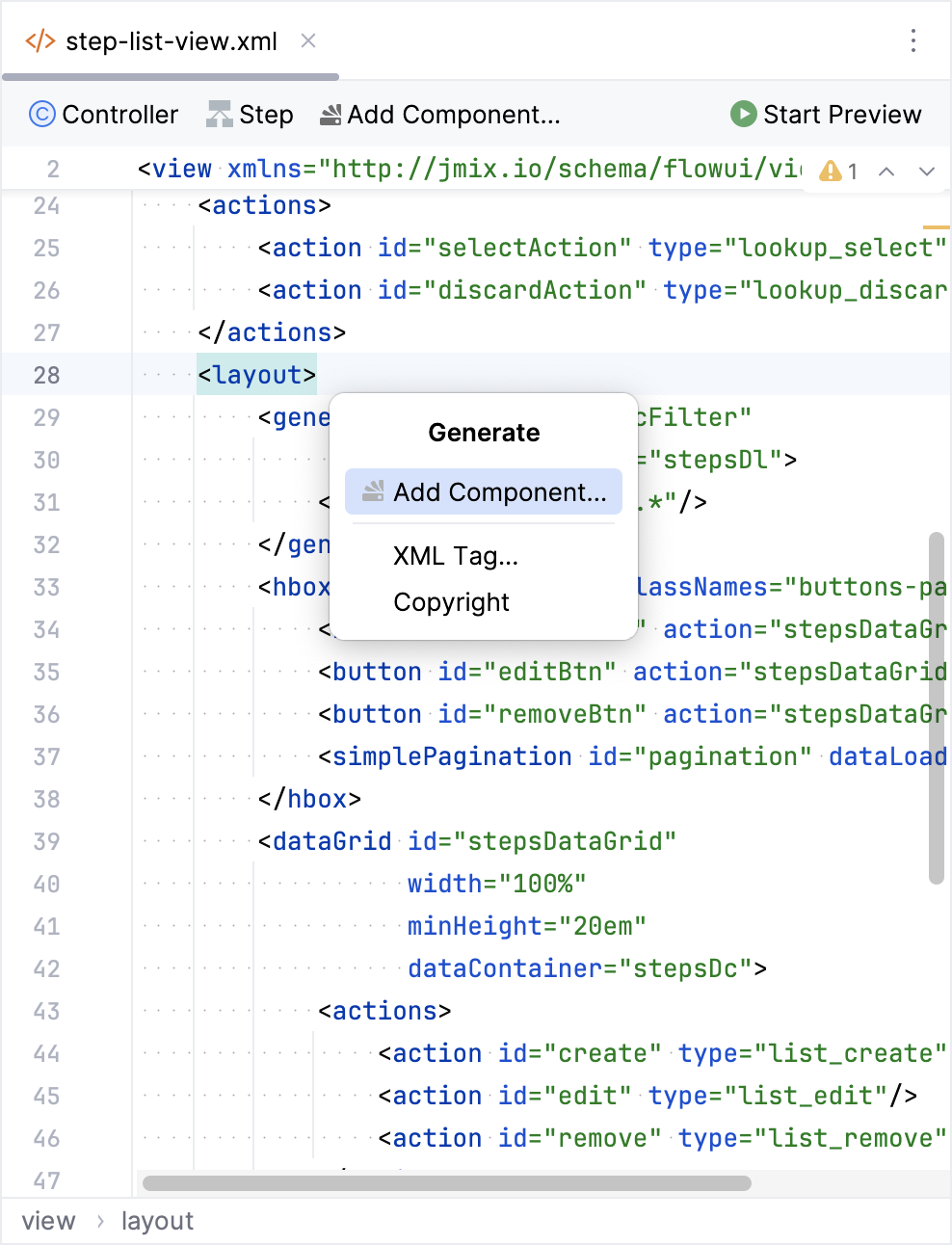 add component method3