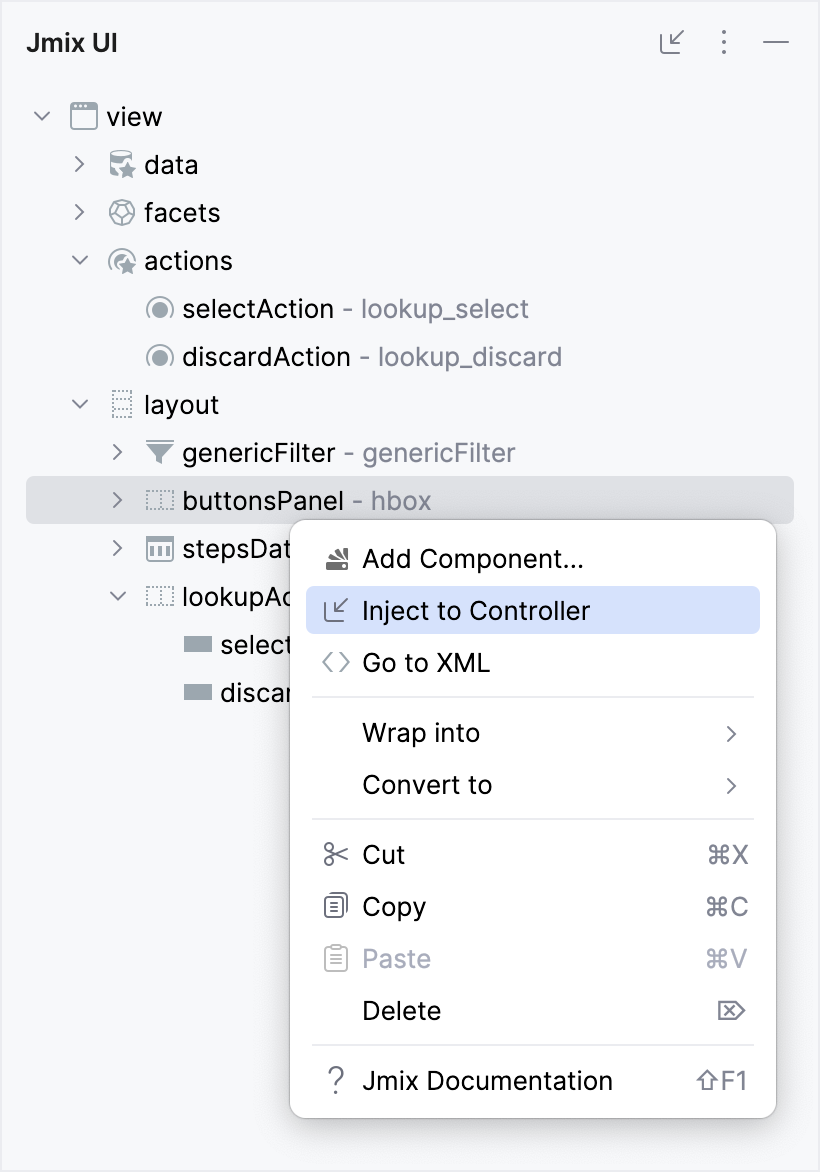 components hierarchy