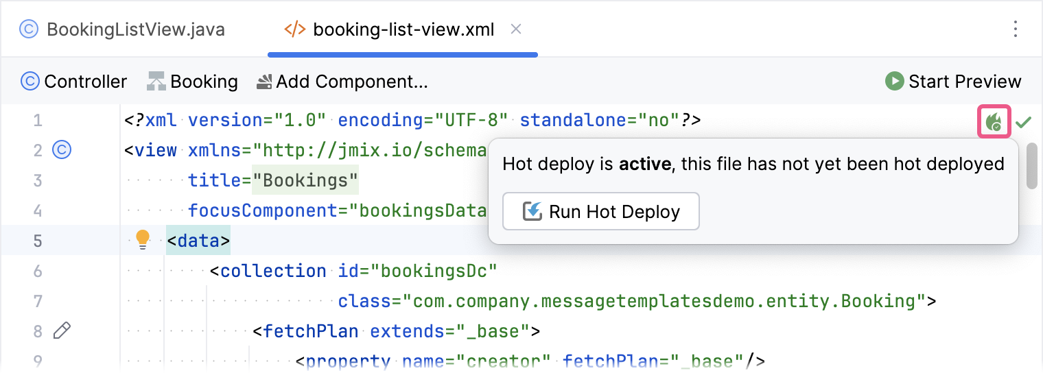 hot deploy ind 3