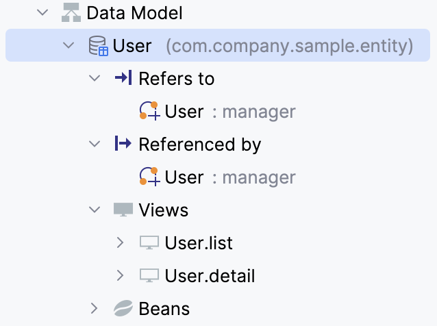 tool data model