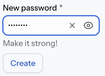 password field basic