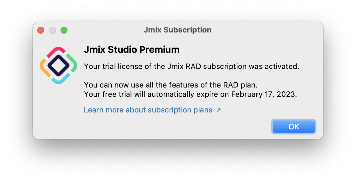 jmix subscription